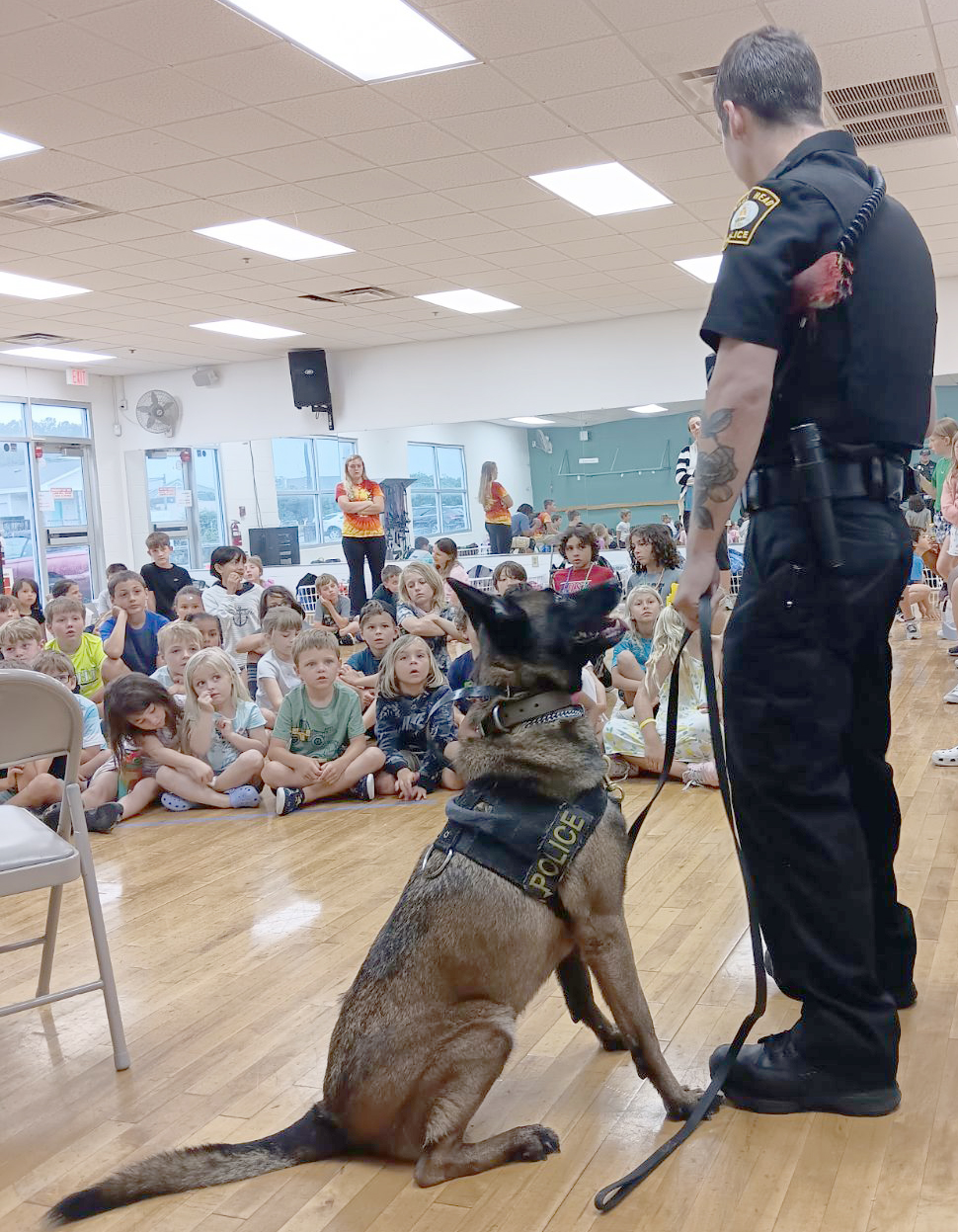 Nags Head Police Officer Mitchell and K9 Officer Ami cr br - Outer ...