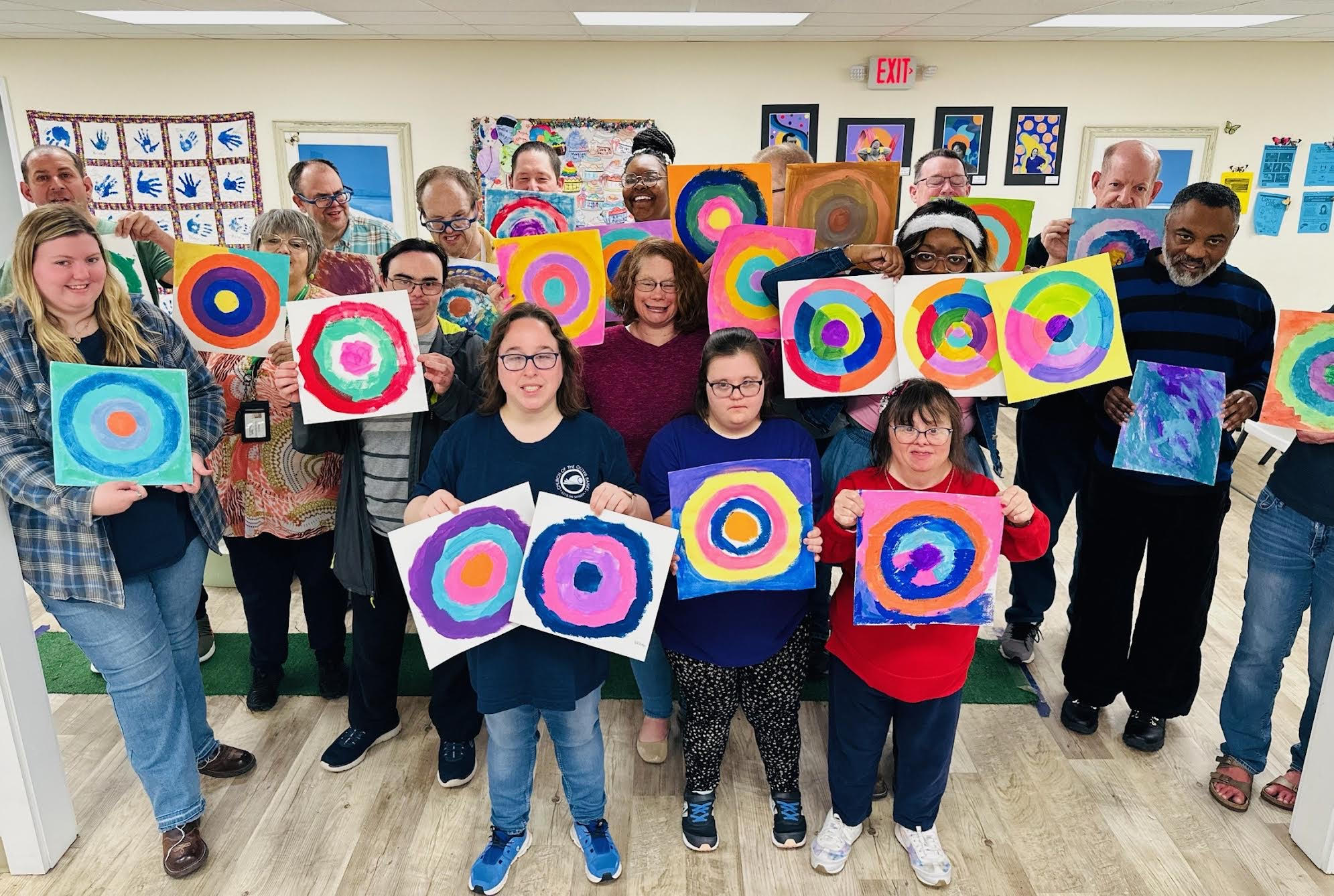 Power of Art program participants from Monarch Beach Club showing off ...